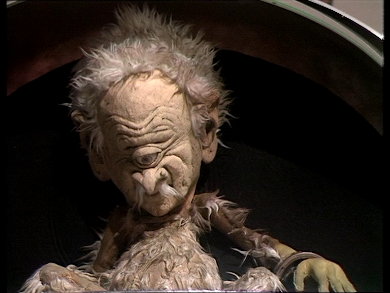 Green rubbery Moloch creature