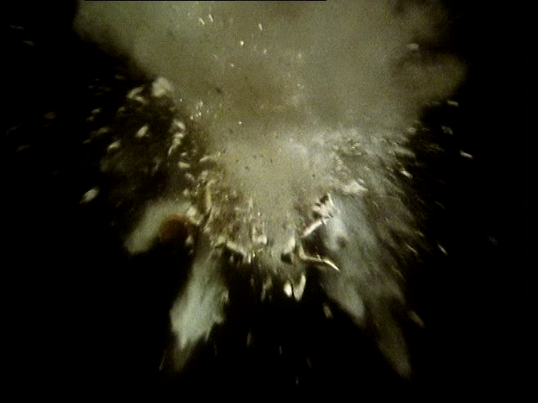 Liberator exterior exploding