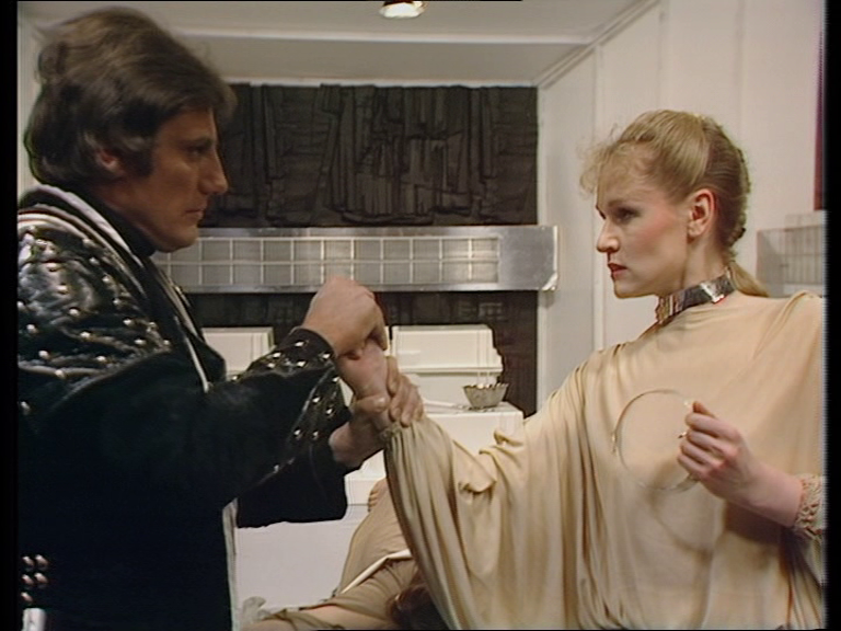 Avon gripping Pella's hand determinedly