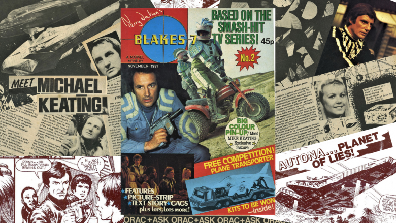 issue 2 blake's 7 collage