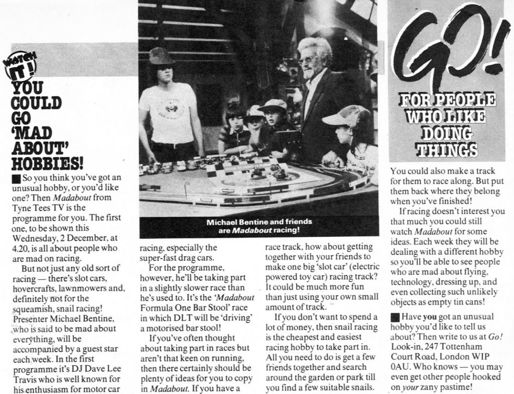 Text and image of children from Madabout