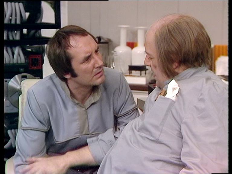 Egrorian stroking Vila's arm