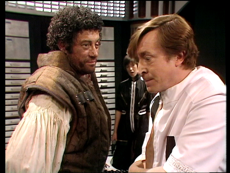 Blake smiling at Deva