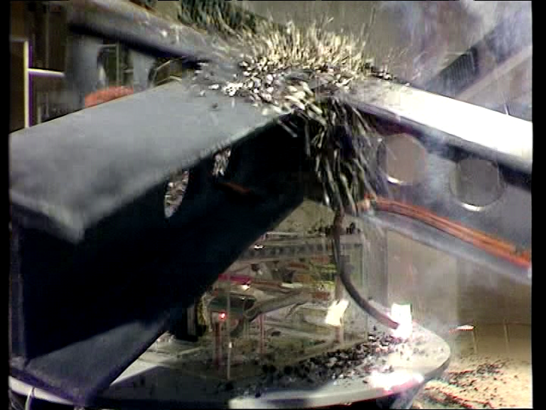 Orac with a girder on top