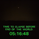 time to elapse before end of the world 05:16:48