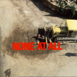 none at all crane shot