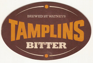 brewed by watneys tamplins bitter badge