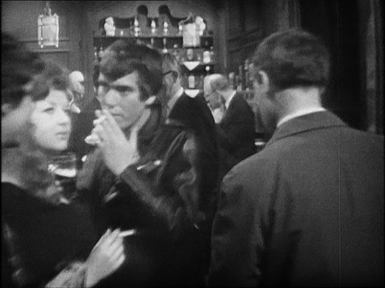 young people in a pub