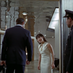Francesca Tu as Osato's uncredited receptionist greeting 007 as he exits a lift