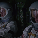 George Roubicek as an astronaut