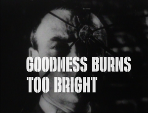 Goodness Burns Too Bright