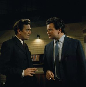 Gerald Flood and Glyn Owen in The Rat Catchers