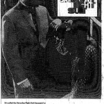 The Saturday night suit, John Collier advert with young man wooing a woman