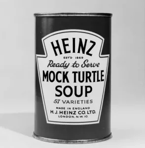 Heinz Ready to Serve Mock Turtle Soup.